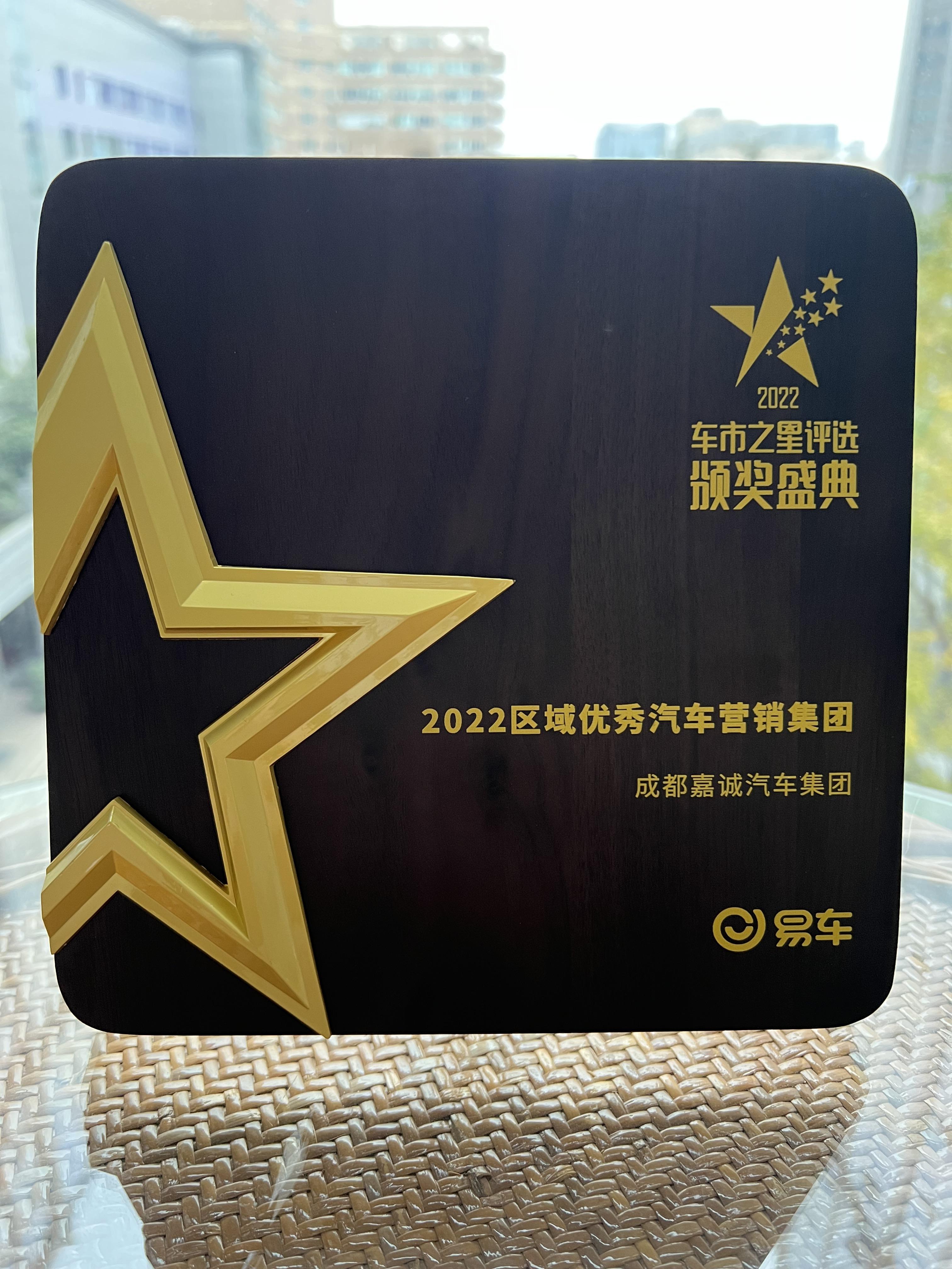 2022區(qū)域優(yōu)秀汽車營(yíng)銷集團(tuán)
